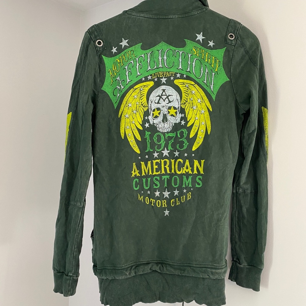 Motor Spirits Affliction boho jacket -XS